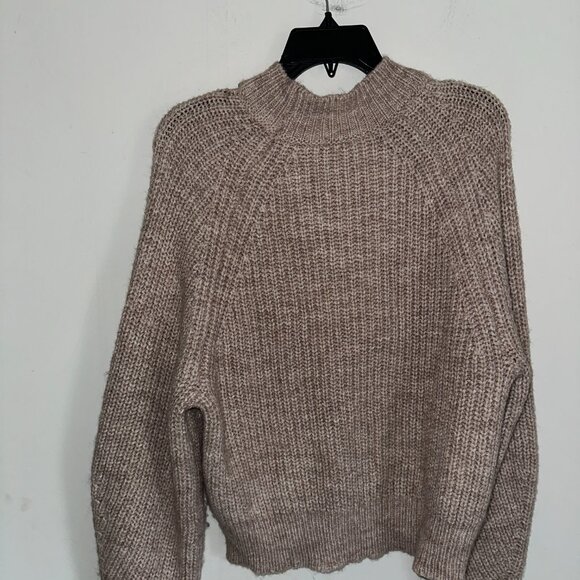 Z Supply Desmond Knit Brown Sweater Sz M - Picture 5 of 5